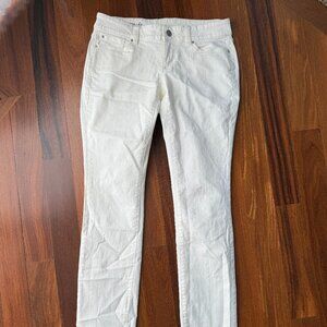 Ann Taylor Sz 4 White / Off White Modern Fit Jeans